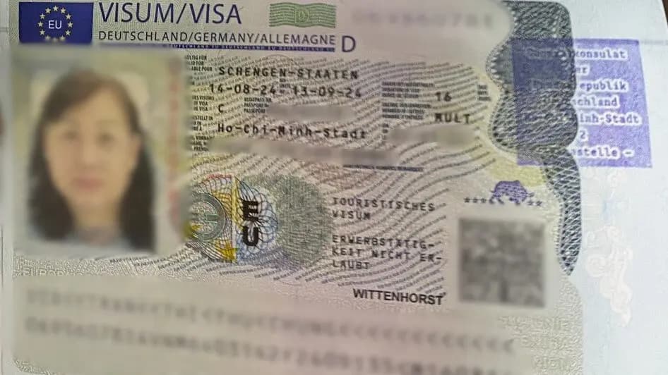 Kết quả Visa Đức do Visa Viettin hỗ trợ