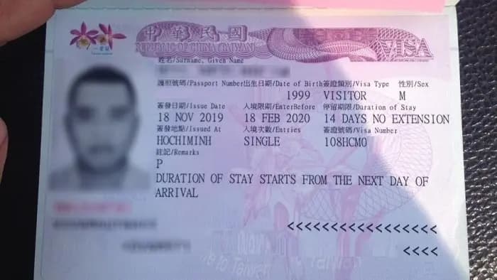 Kết quả Visa Đài Loan do Visa Viettin hỗ trợ