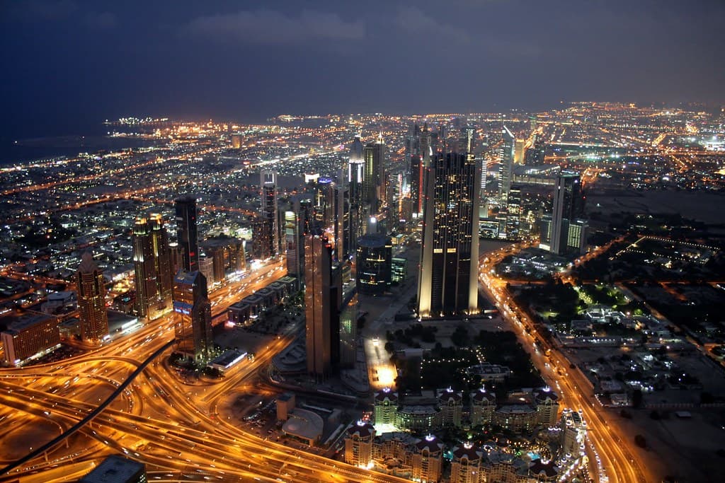 Toàn cảnh Dubai, UAE