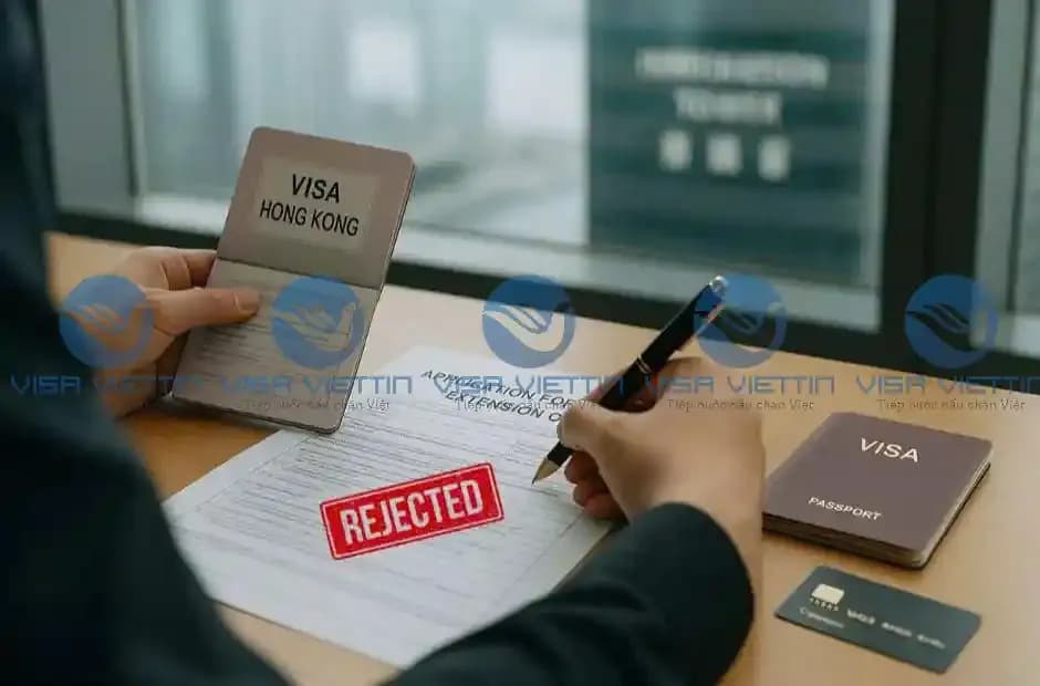 Trượt visa Hong Kong phải làm sao? Cách xử lý và xin lại 2026