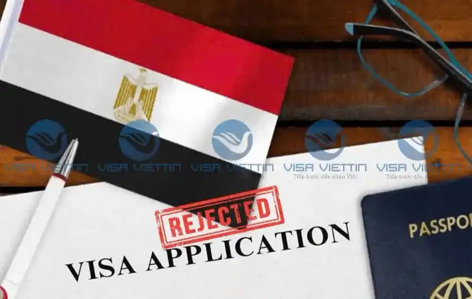 Trượt visa Ai Cập phải làm sao? Cách xử lý và xin lại 2026