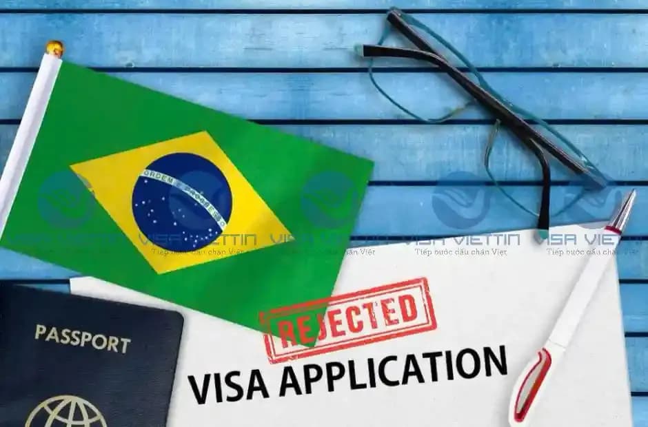 Trượt visa Brazil phải làm sao? Cách xử lý và xin lại 2026